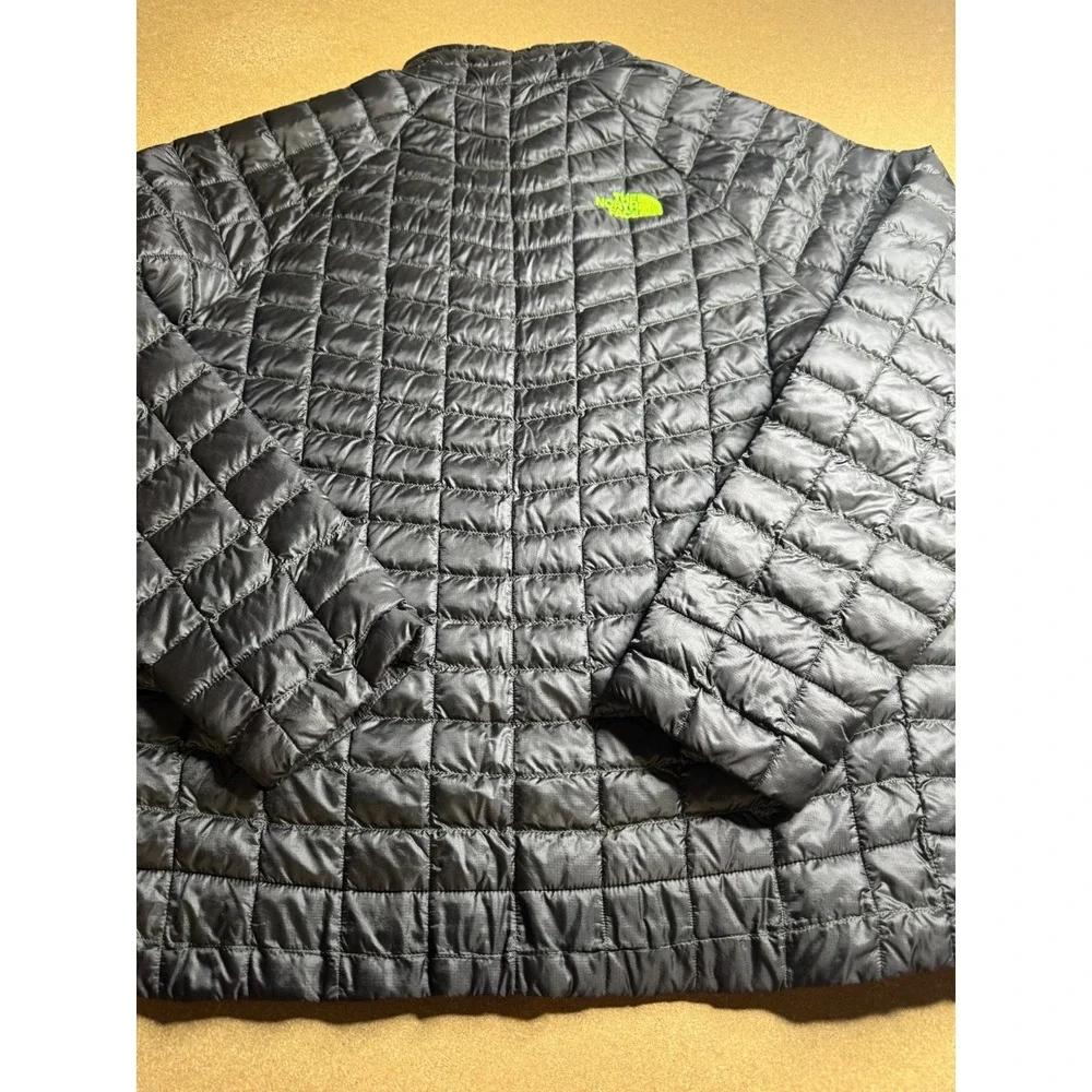 The North‎ Face Mens Thermoball Quilted 1/4 Zip Jacket black Size Medium